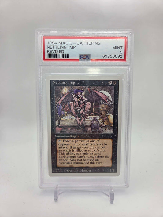 1994 MAGIC THE GATHERING NETTLING IMP REVISED PSA 9
