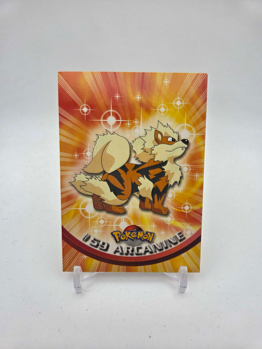 Arcanine #59 Pokemon 1999 Topps TV