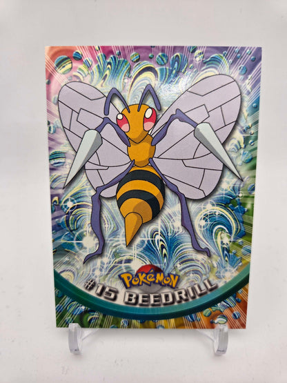 Beedrill #15 Pokemon 1999 Topps TV