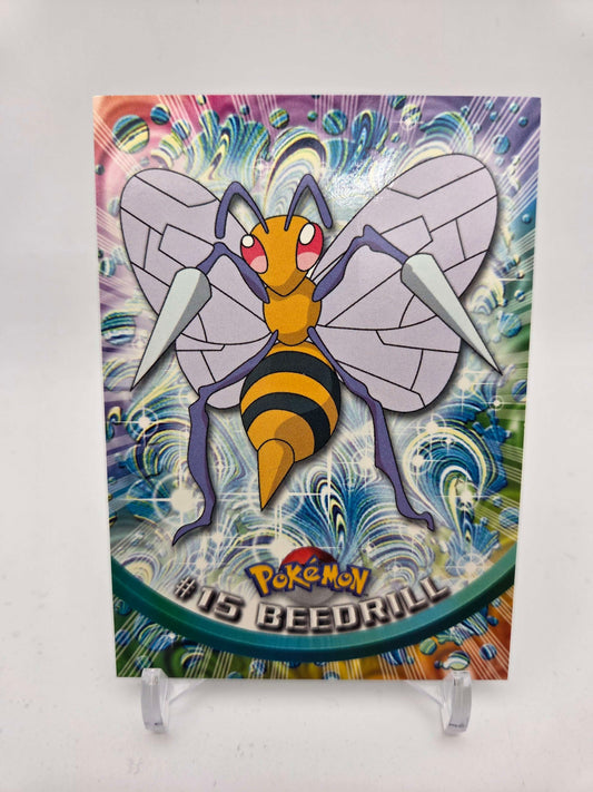 Beedrill #15 Pokemon 1999 Topps TV