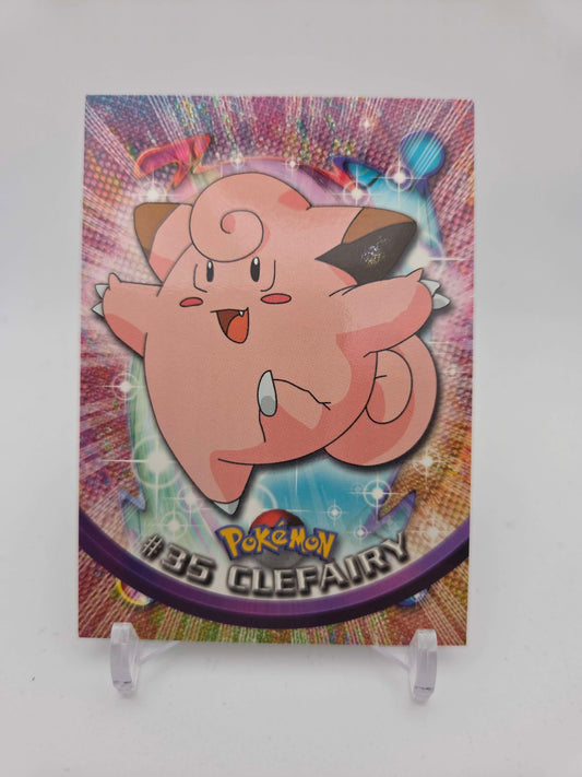 Clefairy #35 Pokemon 1999 Topps TV