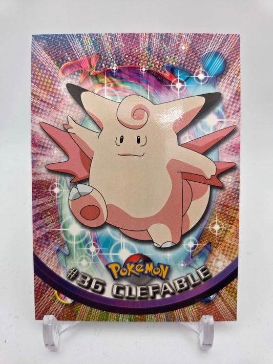 Clefable #36 Pokemon 1999 Topps TV