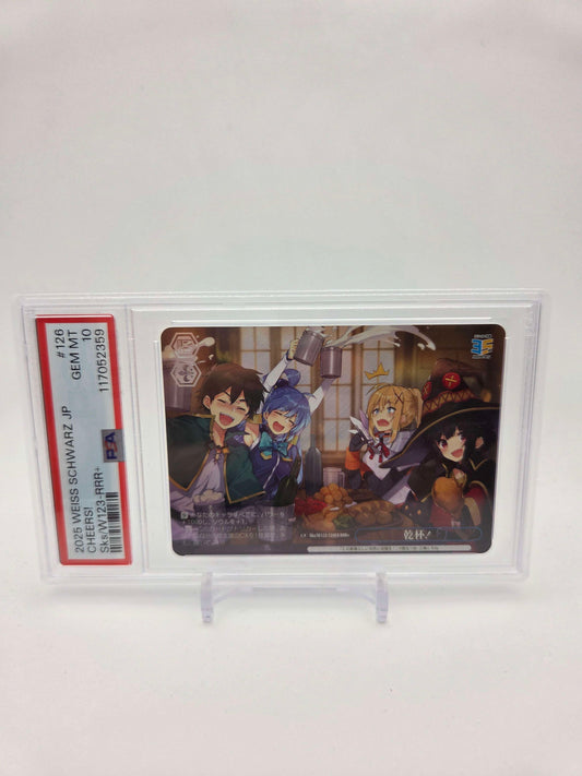 2025 Weiss Schwarz JP CHEERS! RRR+ PSA 10