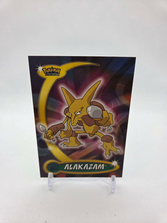 Alakazam #2 Pokemon 2004 Topps Advanced Challenge