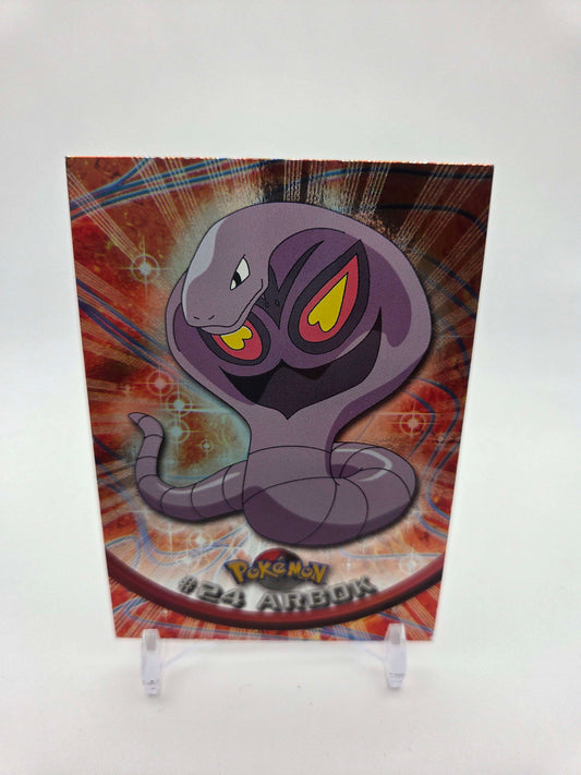 Arbok #24 Pokemon 2000 Topps Chrome