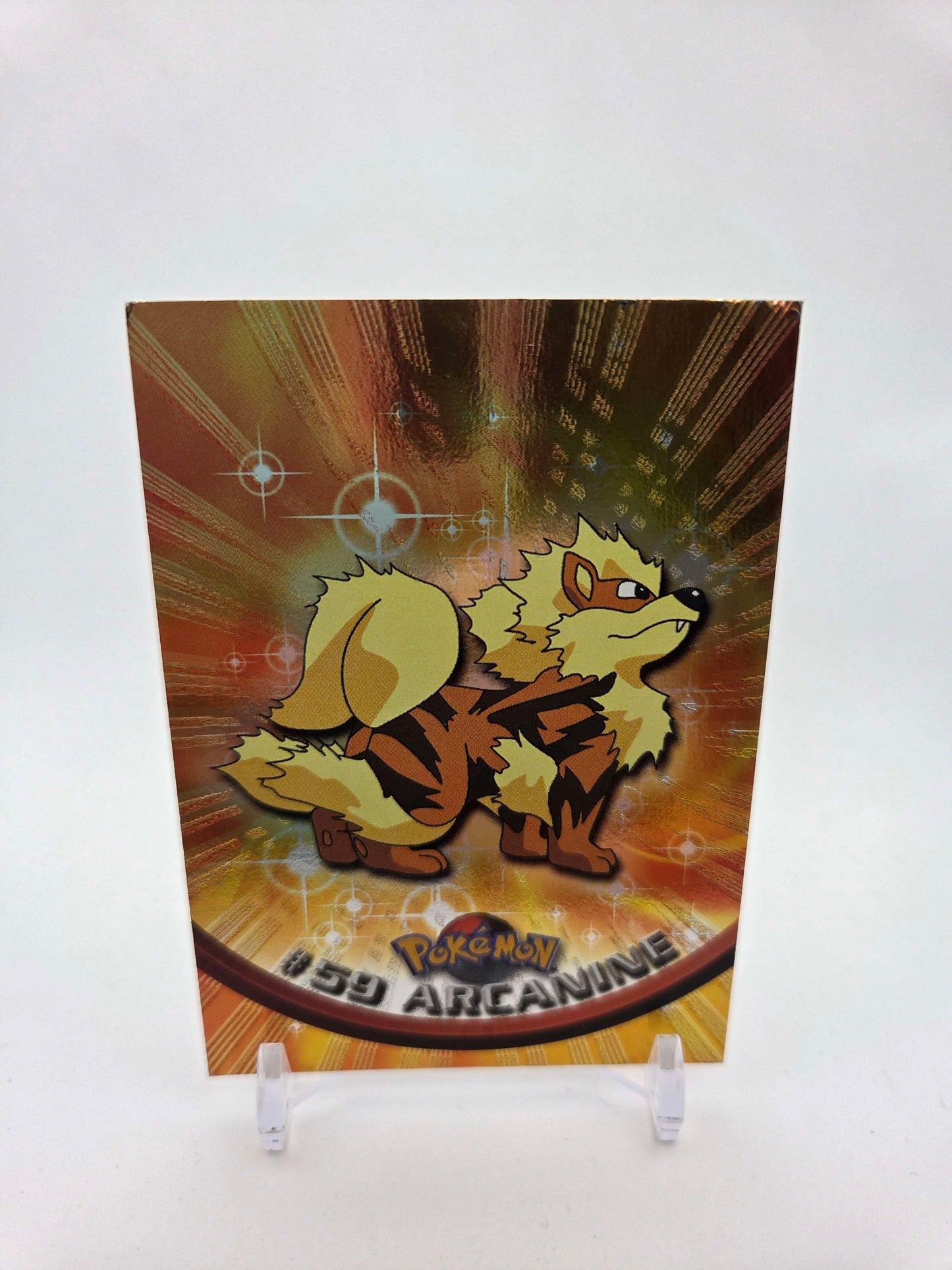 Arcanine #59 Pokemon 1999 Topps TV