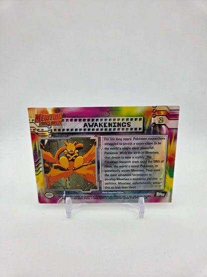 Awakenings #2 Pokemon 1999 Topps Movie
