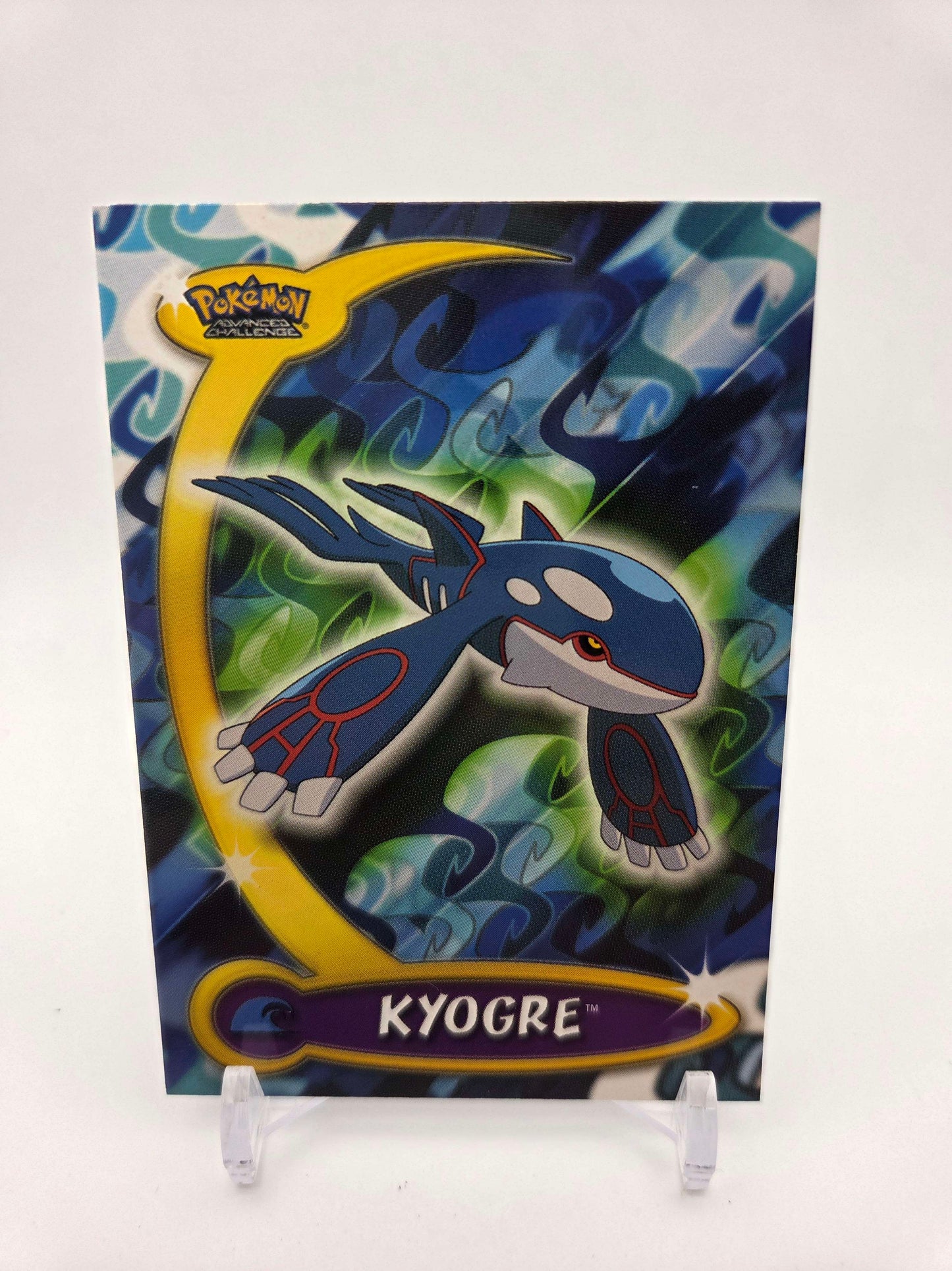 Kyogre #37 Pokemon 2004 Topps Advanced Challenge