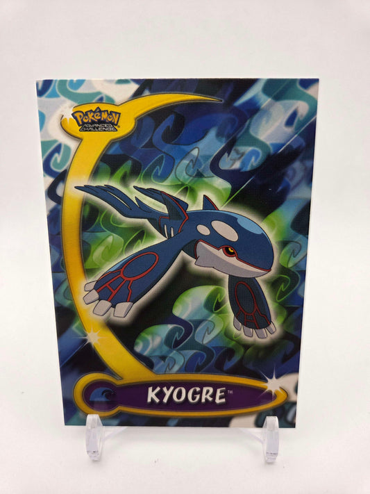 Kyogre #37 Pokemon 2004 Topps Advanced Challenge