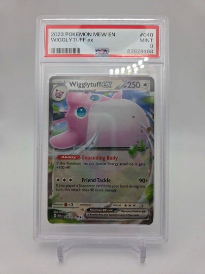 2023 Pokemon Wigglytuff ex - MEW 151 - PSA 9