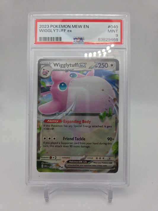 2023 Pokemon Wigglytuff ex - MEW 151 - PSA 9