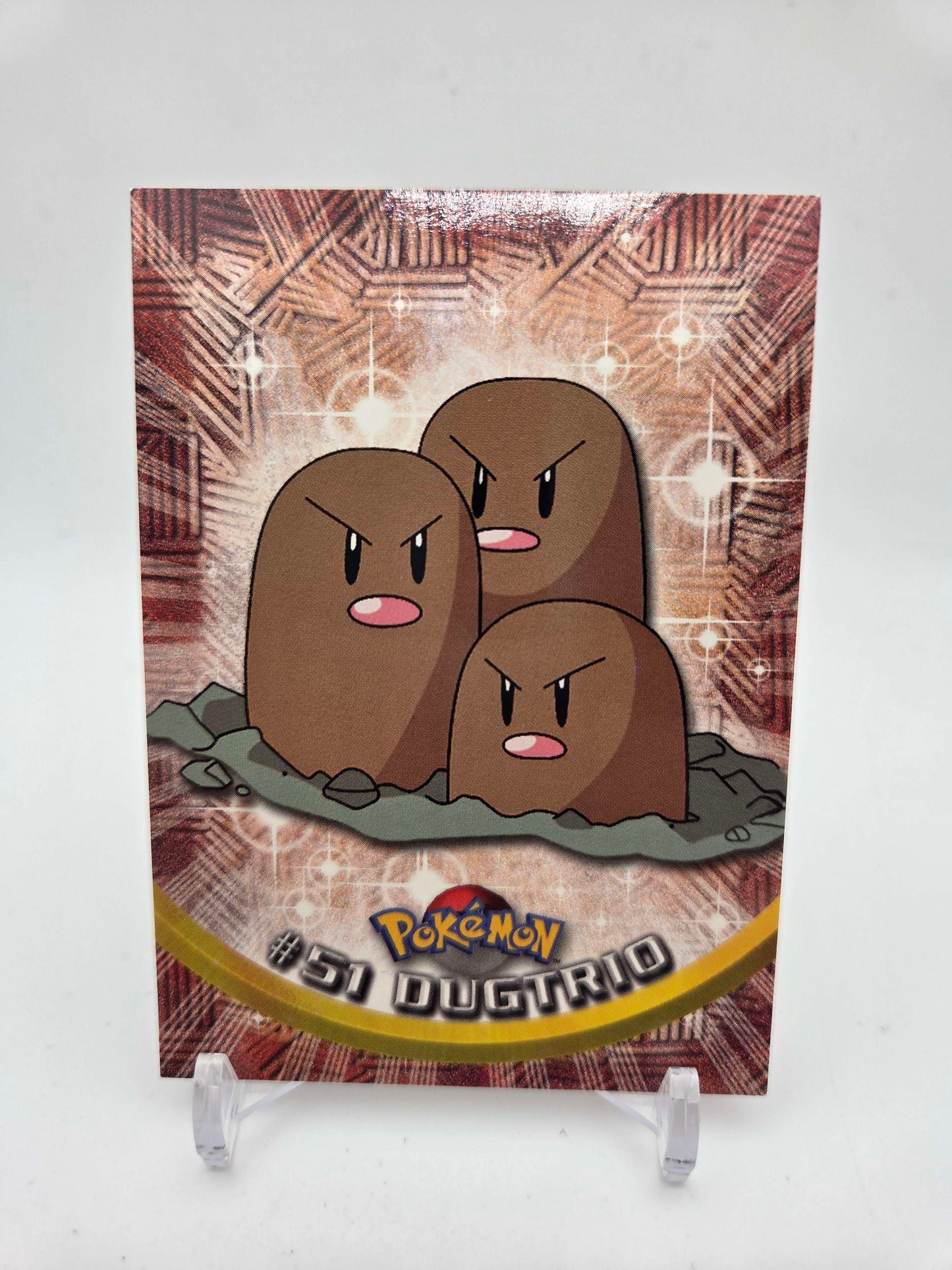 Dugtrio #51 Pokemon 1999 Topps TV