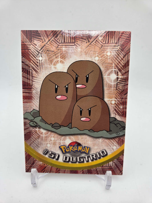 Dugtrio #51 Pokemon 1999 Topps TV