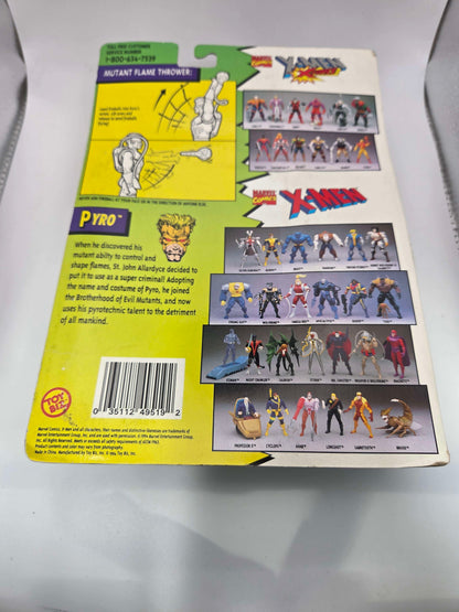 1994 Marvel Comics The Evil Mutants X-Men X-Force Pyro Action Figure by Toy Biz