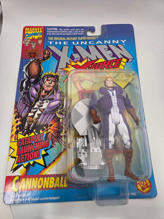 1993 ToyBiz Marvel The Uncanny X-Men X-Force Cannonball Action Figure