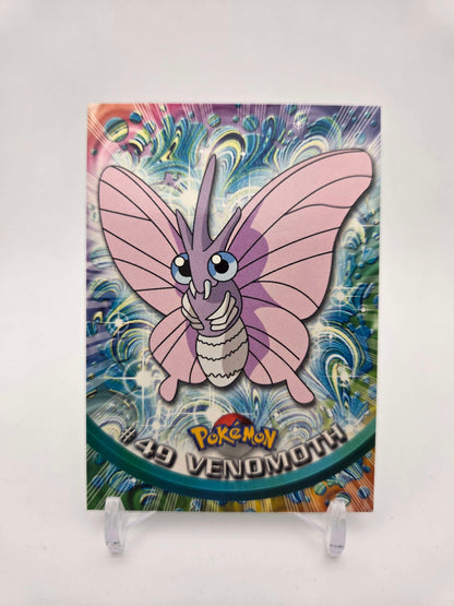 Venomoth #49 Pokemon 1999 Topps TV