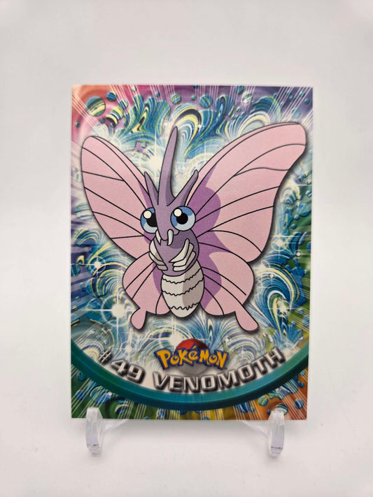 Venomoth #49 Pokemon 1999 Topps TV