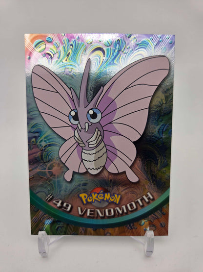 Venomoth #49 Pokemon 1999 Topps TV