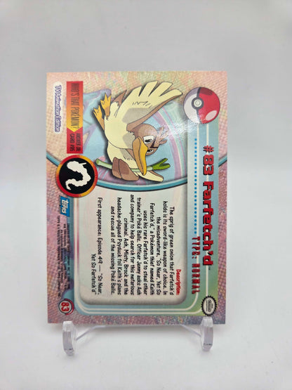 Farfetch'd #83 Pokemon 2000 Topps TV