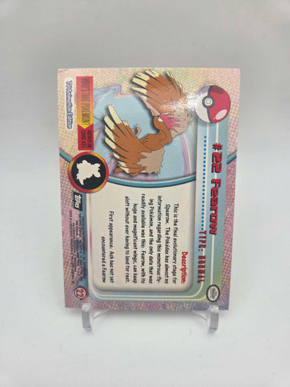 Fearow #22 Pokemon 1999 Topps TV