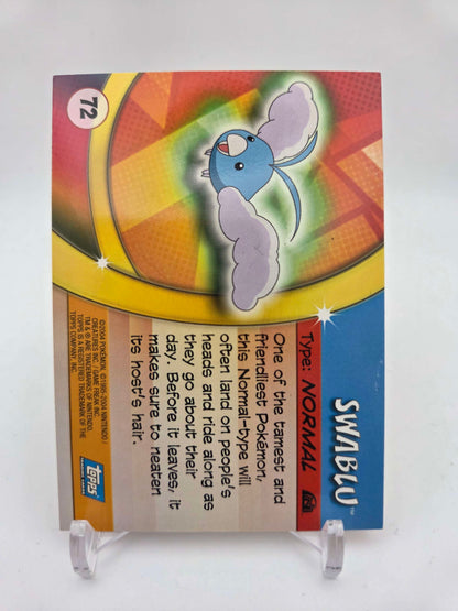 Swablu #72 Pokemon 2004 Topps Advanced Challenge