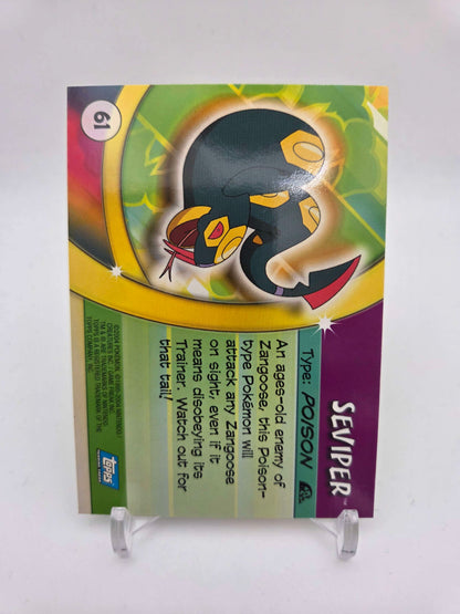 Seviper #61 Pokemon 2004 Topps Advanced Challenge