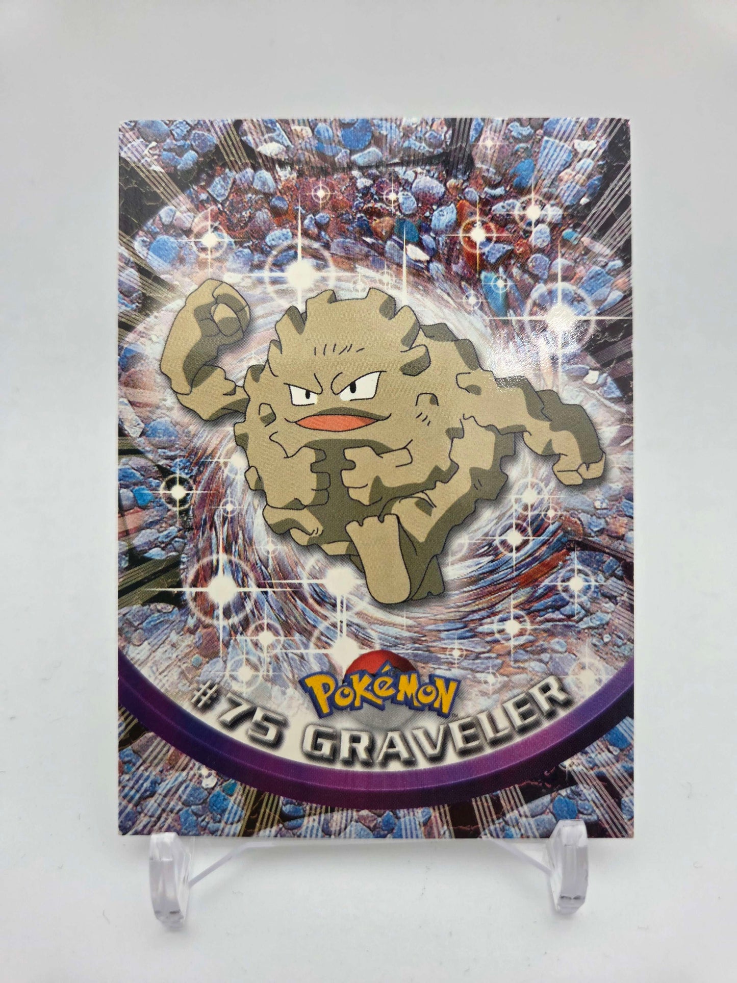 Graveler #75 Pokemon 1999 Topps TV