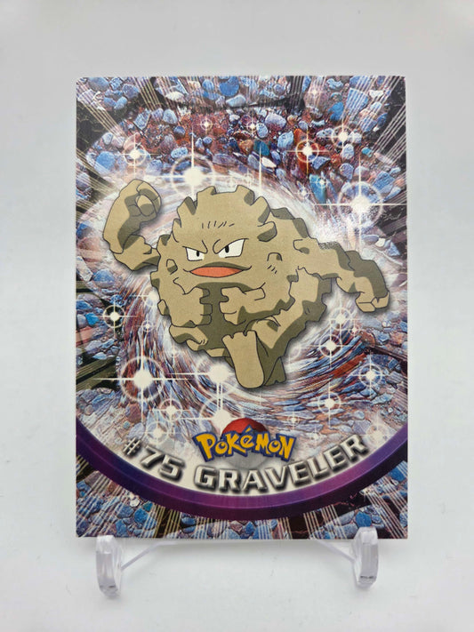 Graveler #75 Pokemon 1999 Topps TV