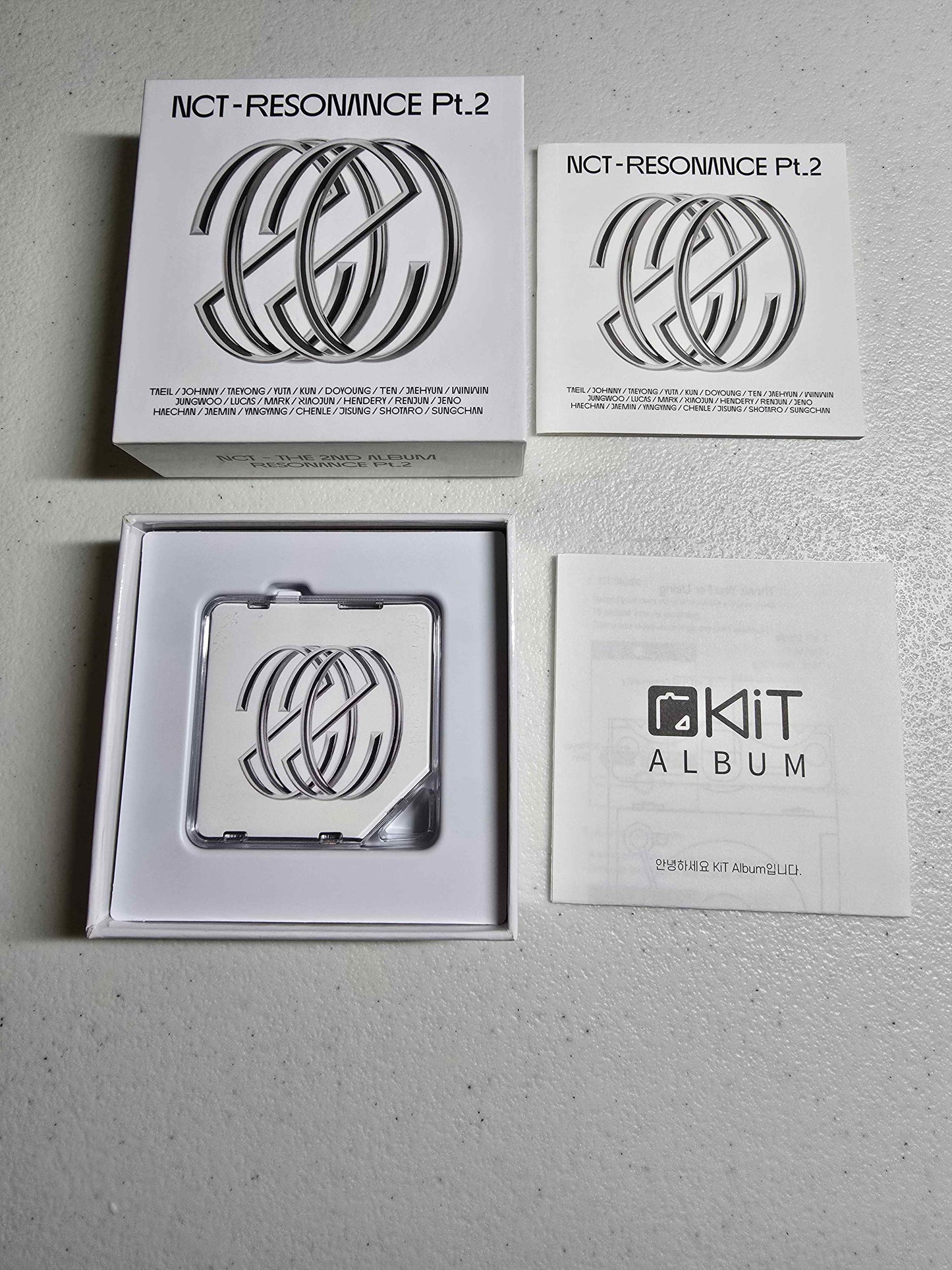 NCT 2020 [RESONANCE] PT. 2 Kihno Album AIR-KIT [DEPARTURE] UNSEALED