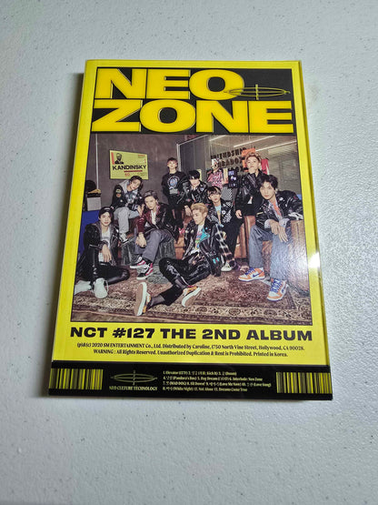 The 2nd Album 'Nct #127 Neo Zone' [N Ver.] by NCT 127 (CD, 2020)