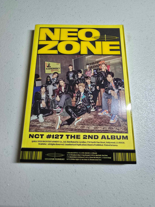 The 2nd Album 'Nct #127 Neo Zone' [N Ver.] by NCT 127 (CD, 2020)