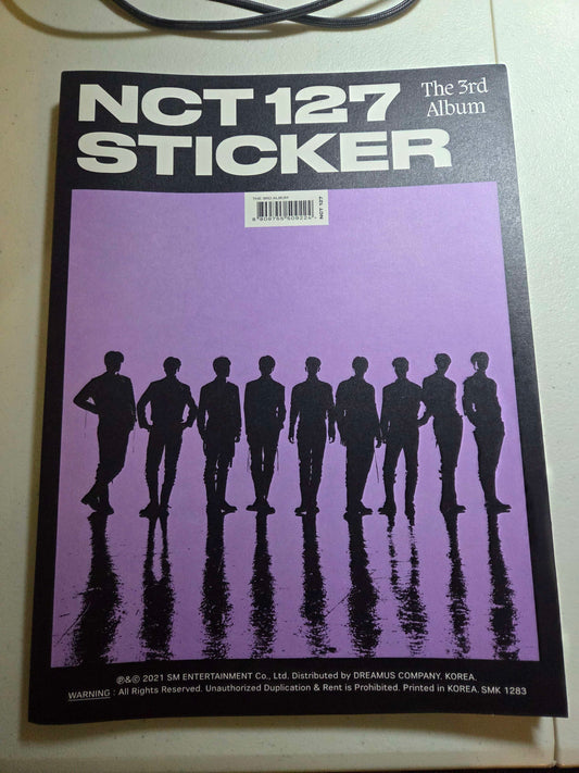 NCT 127 - The 3rd Album Sticker "City Version"