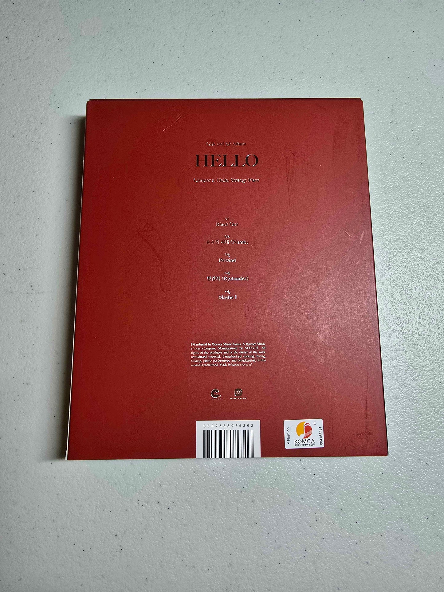 CIX 2nd EP Album Chapter 2 Hello Strange Place Korean K-Pop Music CD & Book