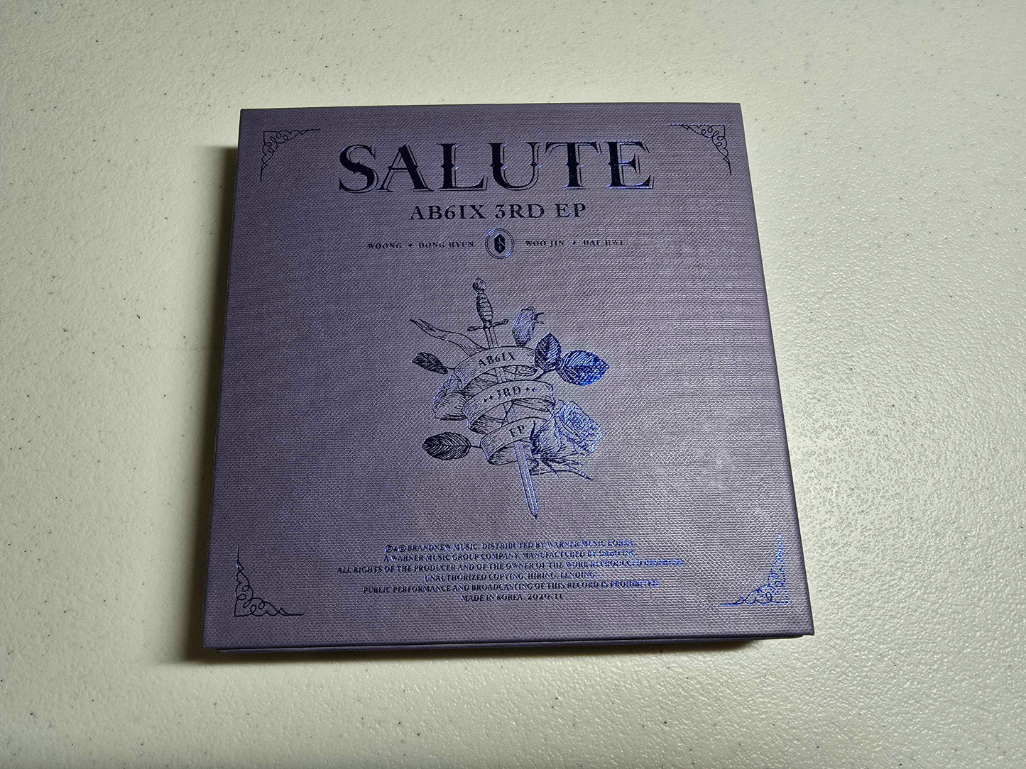 AB6IX [SALUTE] 3rd EP Album ROYAL CD