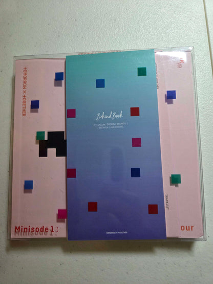 TXT MINISODE1 BLUE HOUR Album VR Ver. CD+P.Book+P.Card+2p Sticker+Lyric+Postcard