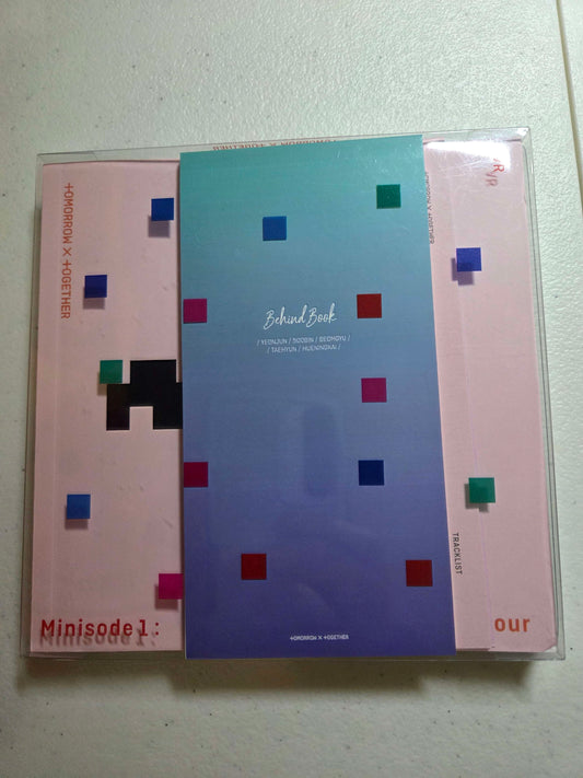 TXT MINISODE1 BLUE HOUR Album VR Ver. CD+P.Book+P.Card+2p Sticker+Lyric+Postcard