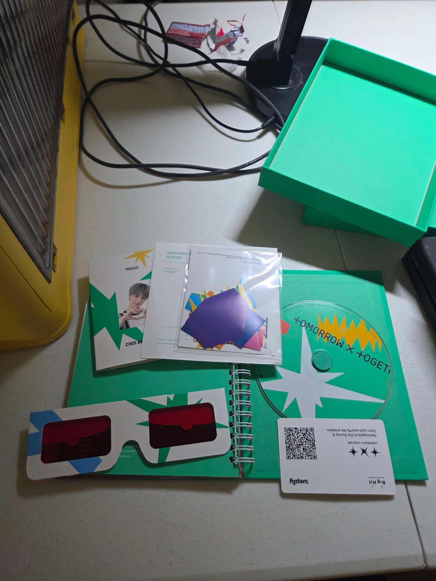 The Dream Chapter: Magic  Green Art by Tomorrow X Together Incomplete CD+Extras