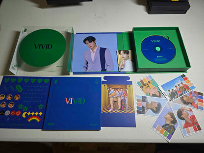 AB6IX [VIVID] 2nd EP Album D VER CD