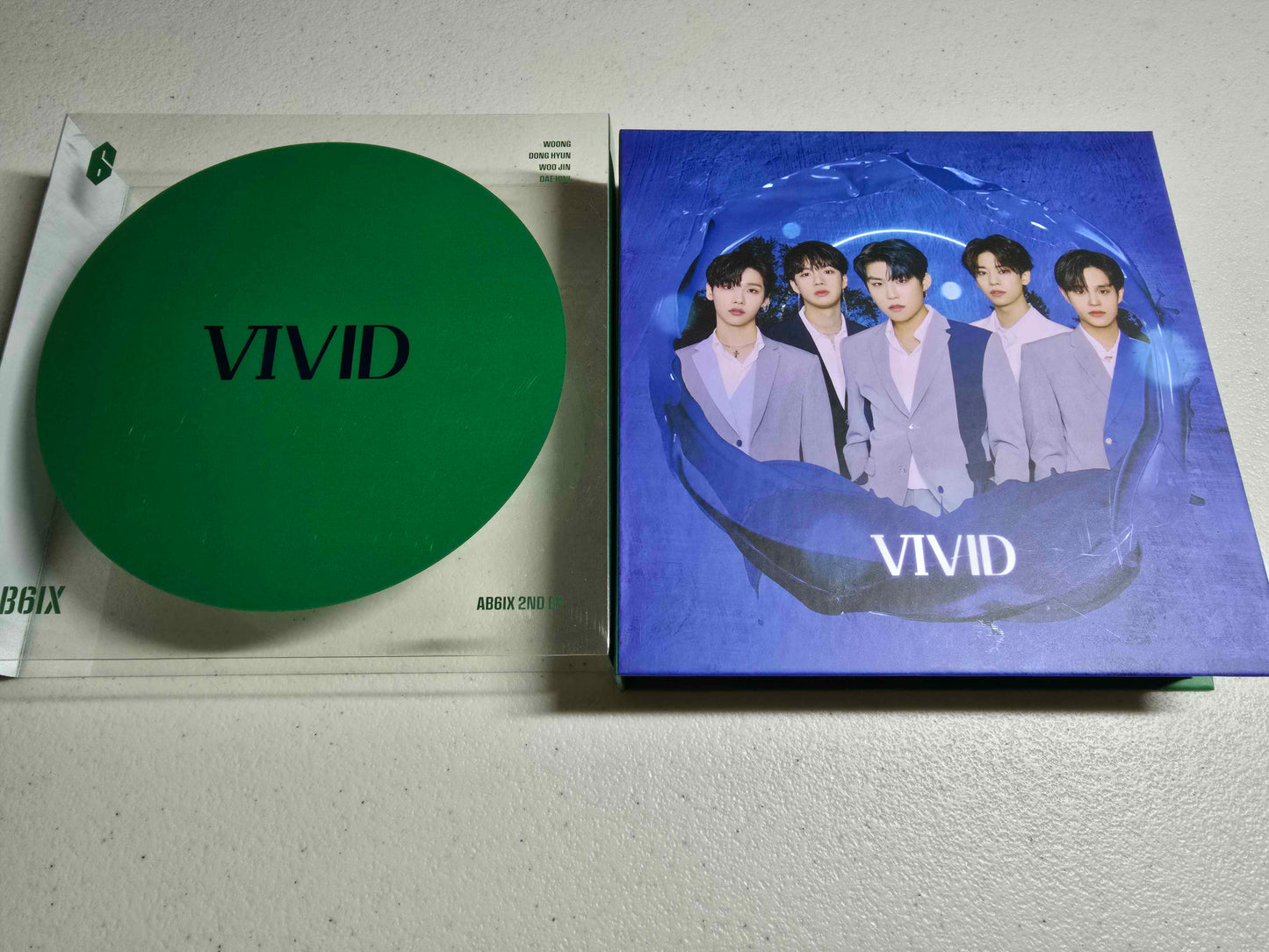 AB6IX [VIVID] 2nd EP Album D VER CD