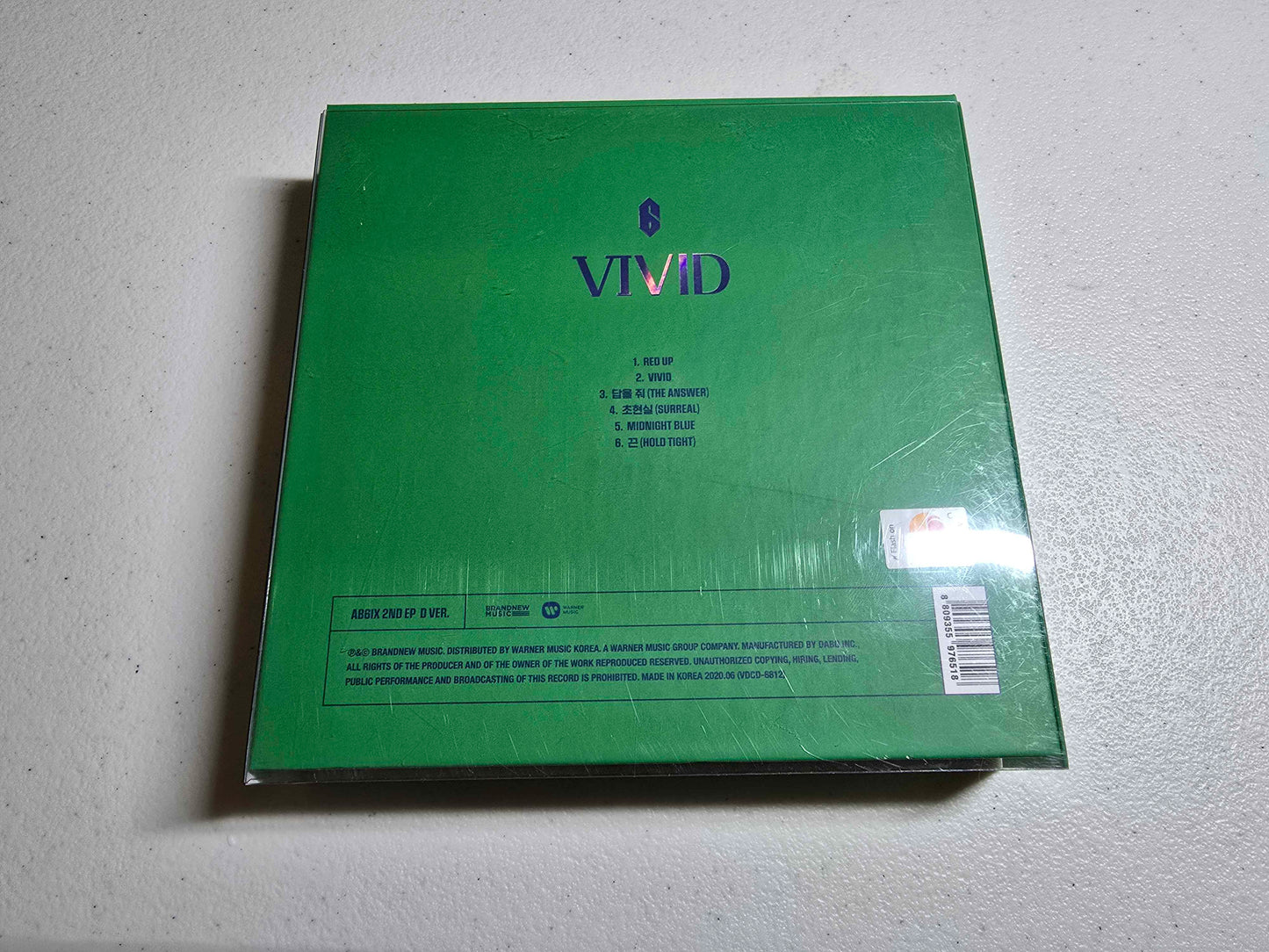 AB6IX [VIVID] 2nd EP Album D VER CD