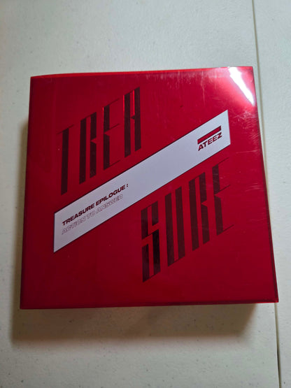 ATEEZ Treasure Epilogue: Action to Answer Album CD Book Photocards - Red Cover!