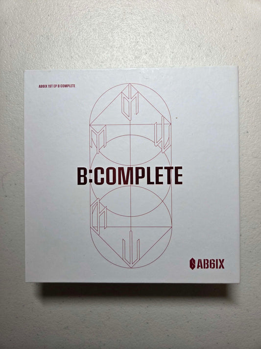 AB6IX B:COMPLETE 1st EP White Box CD, Stickers, Book 2019