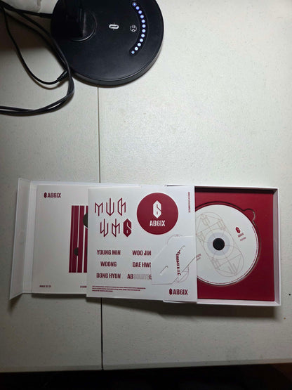 AB6IX B:COMPLETE 1st EP White Box CD, Stickers, Book 2019