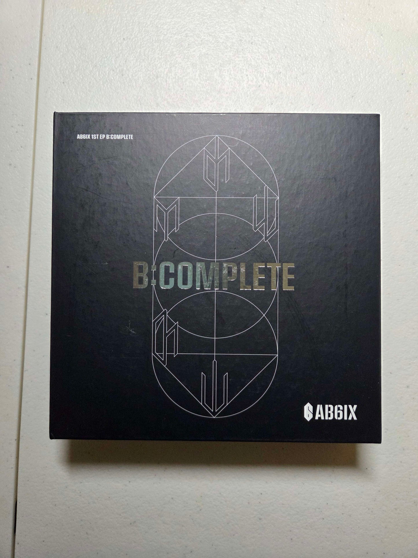 AB6IX 1st EP Album [B:COMPLETE] X Ver. CD+Book+Sticker+3p Photocard+Stand+B.Mark