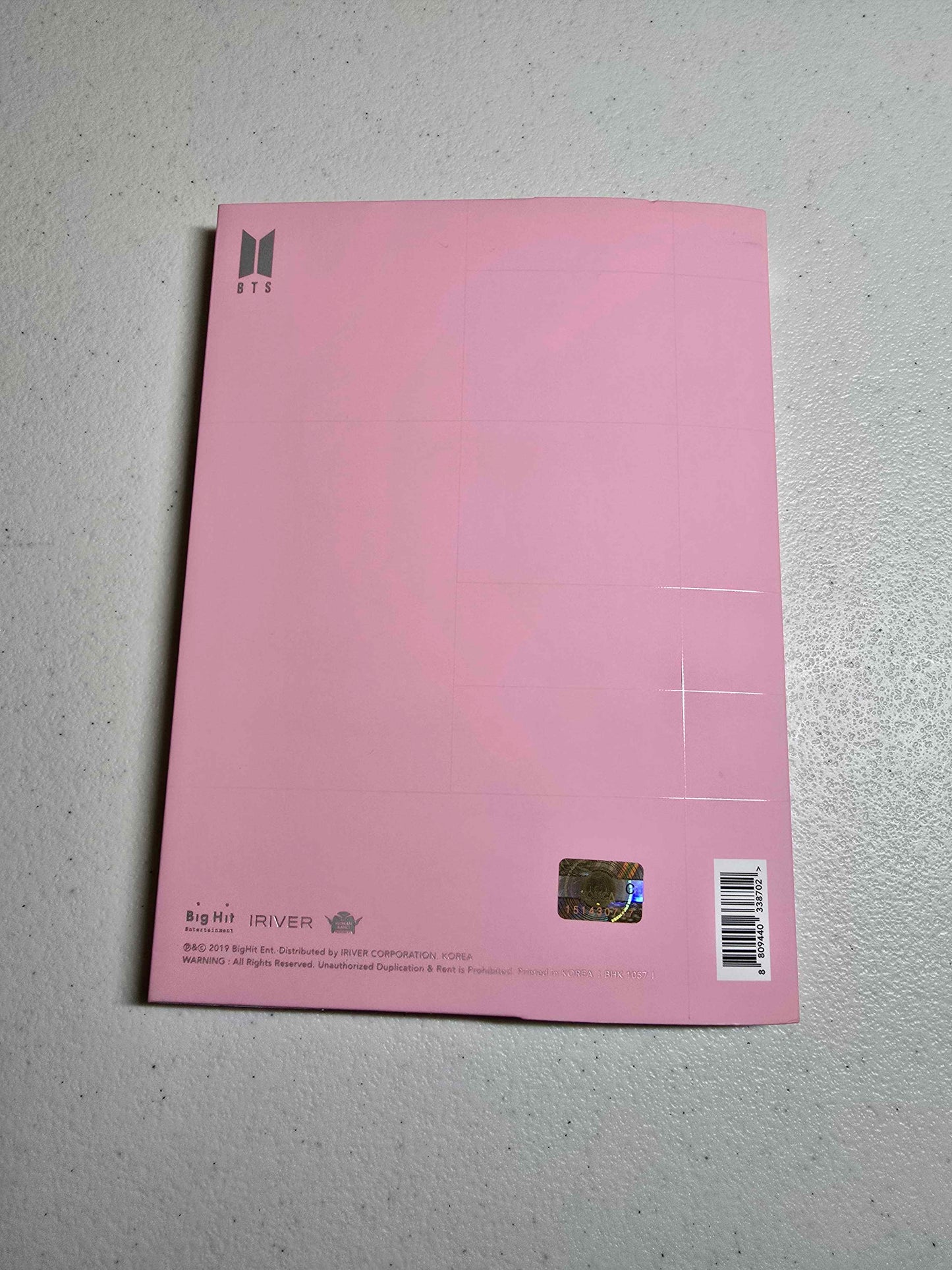 BTS "Map Of The Soul: Persona" Album (Version 1)