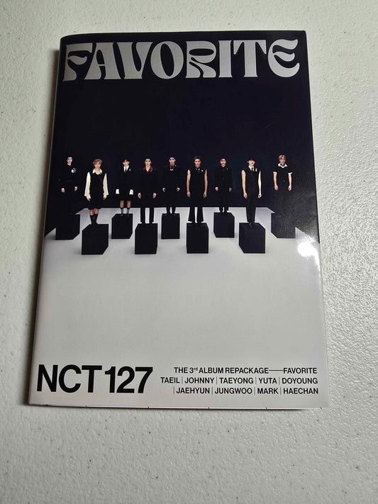 NCT 127 – Favorite - The 3rd Album Repackaged [CD, 2021]