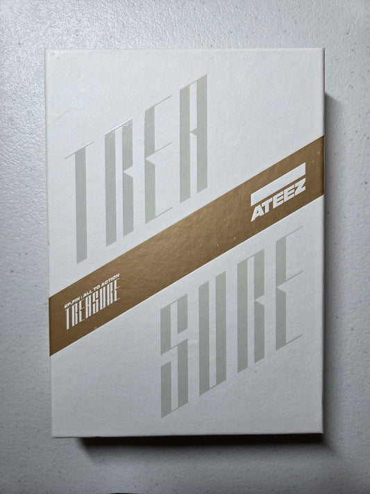 CD-ATEEZ-TREASURE-EP-ALL TO ACTION--"Z" VERSION-2019 WHITE BOX SET