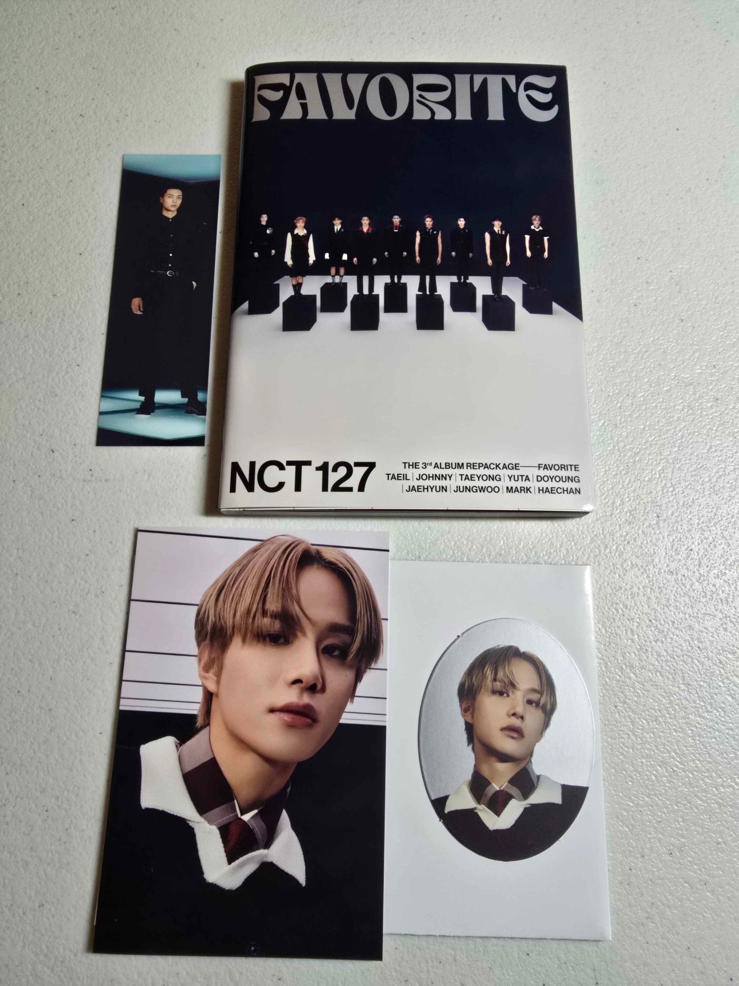 NCT 127 – Favorite - The 3rd Album Repackaged [CD, 2021]