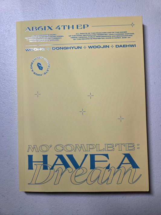 AB6IX Mo’ Complete: Have a Dream [Dream ver.] (4th EP Album)