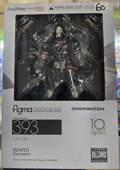 Overwatch - Reaper Figma Action Figure No. 393 Good Smile Company - SEALED